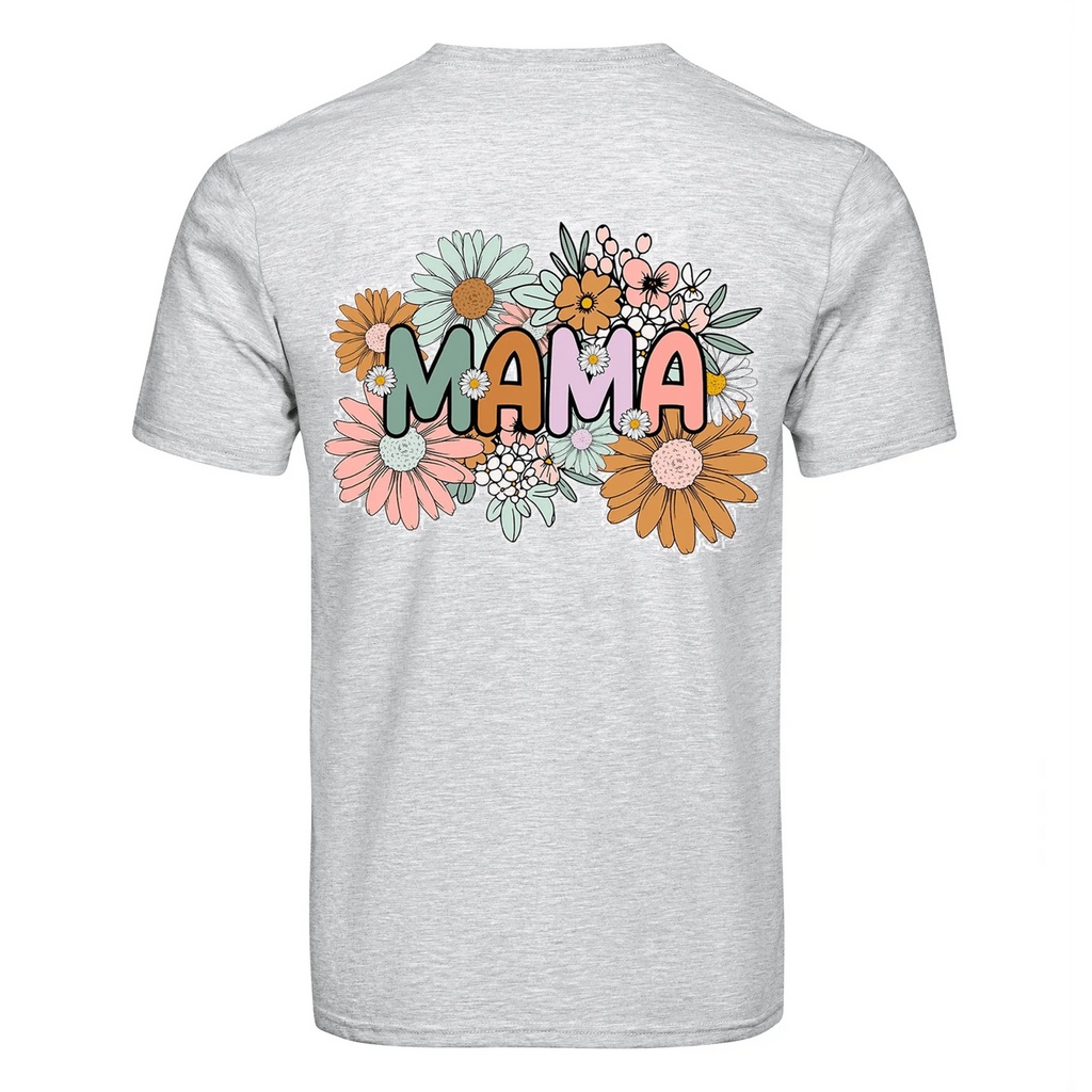 MAMA Floral Crew Neck Sweatshirt